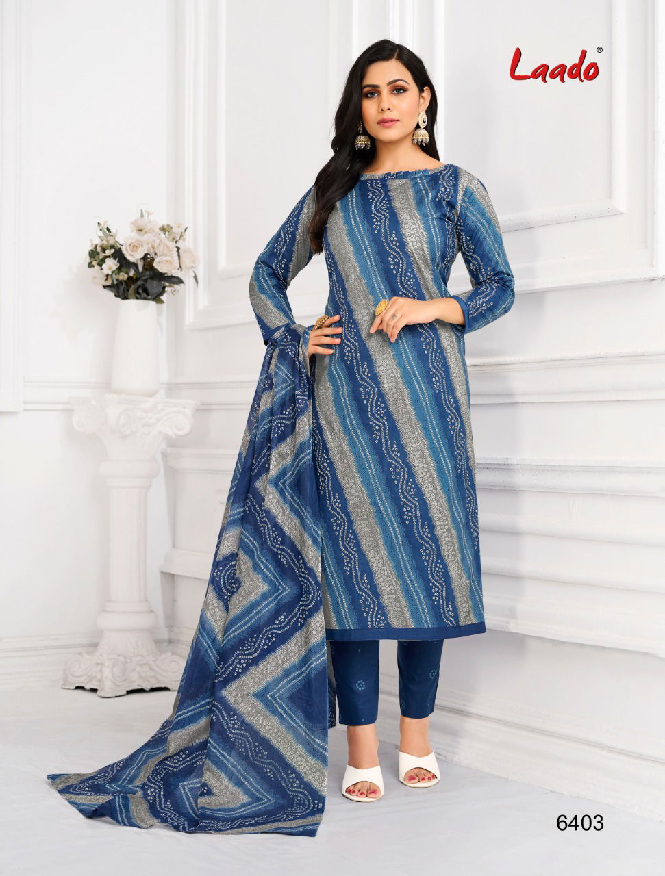 Laado 64 Cotton Printed Latest Designer Casual Wear Dress Material Collection